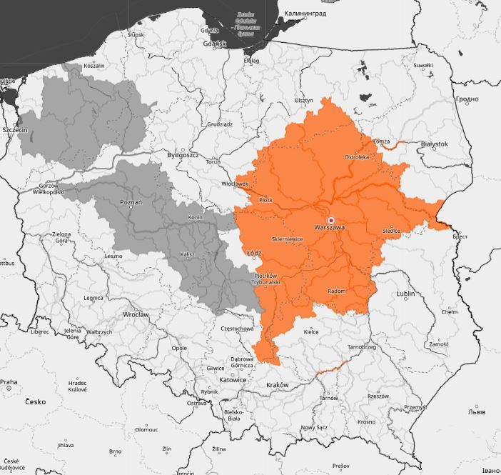 Mapa IMGW PIB 07.08.21