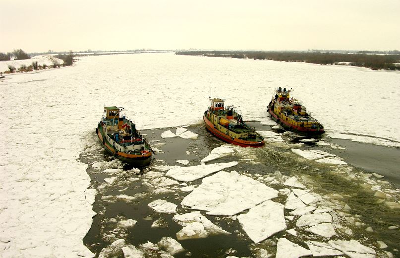 lodołamacze luty 2006 Gdańsk