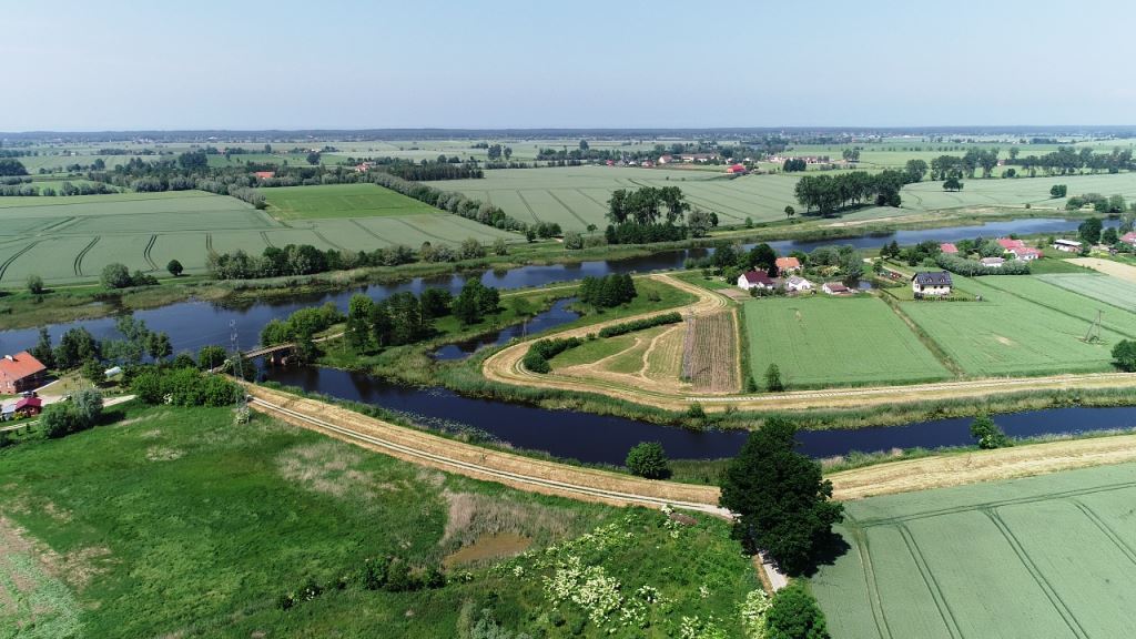 Ujście Tugi do Szkarpawy miejsce gdzie zostaną zbudowane wrota sztormowe