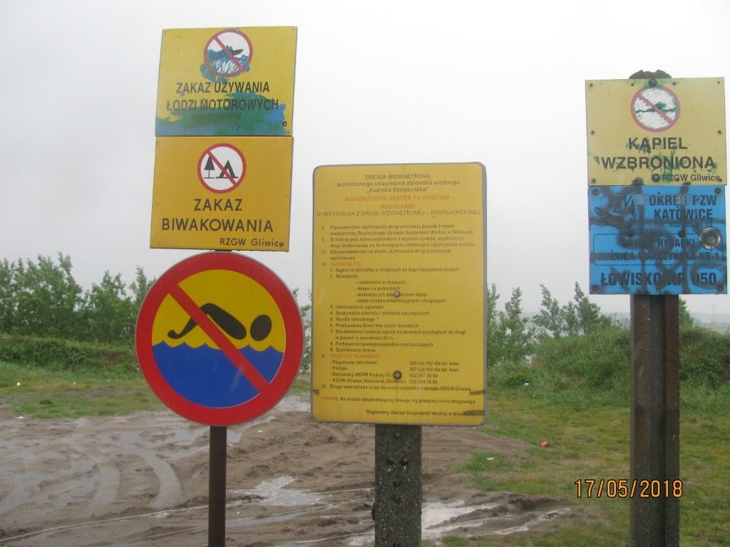 zniszczenia na zbiorniku Kunica Waryska w RZGW Gliwice011